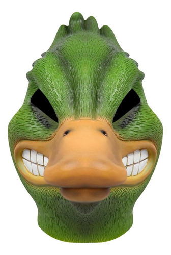 Cubierta Facial De Halloween 2022 Angry Duck Latex, Divertid