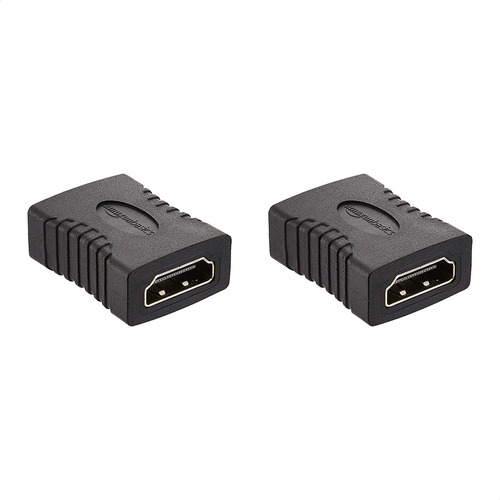 Adaptador Hdmi Hembra A Hembra Amazon Basics, Paquete De 2