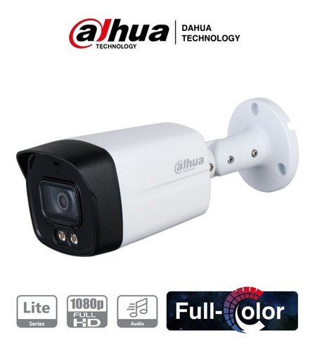 Camara Bullet 2mpx Hdcvi Full Color Dahua Hfw1239tlmp-a-led