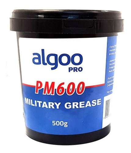 Graxa Lubrificante De Bike Algoo Pro Pm600 Militar 500g