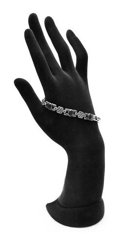 Mano Exhibidora De Dama Color Negro Terciopelo