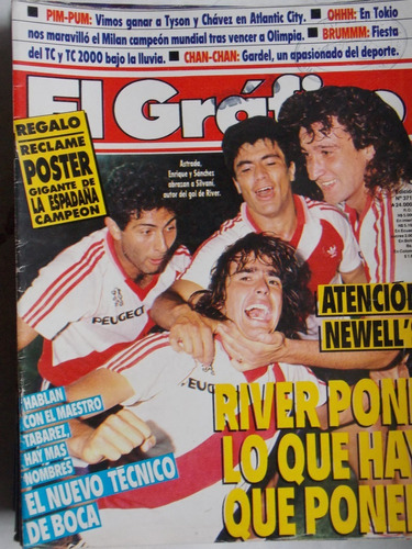 El Gráfico, N° 3714  Revista Fútbol Argentino, Cb