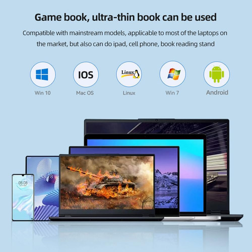 9 En 1 Hub Usb C 3.0 Docking Station Hdmi 4k Soporte Laptop