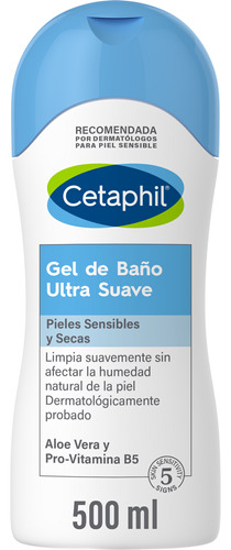 Cetaphil Gel De Baño Ultrasuave Sin Fragancia 500ml