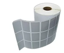 Comprar 8 Rolos Etiqueta 33x22 3 Colunas Couche Para Impressoras Argox Bematech Elgin Zebra Intermec Sato - Rolos Com 32 Metros
