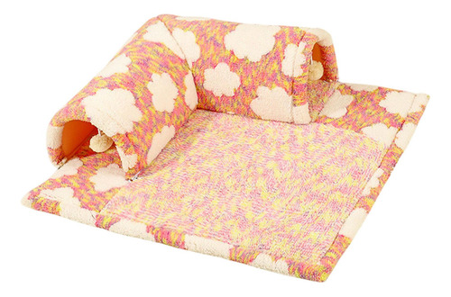 De Gato Y Cama Juguete Interactivo Con Juguete Talla L Rosa