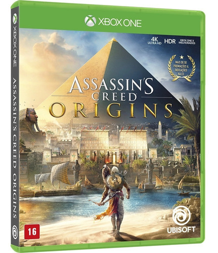 Assassins C. Origins Midia Fisica Original Lacrado Xbox One