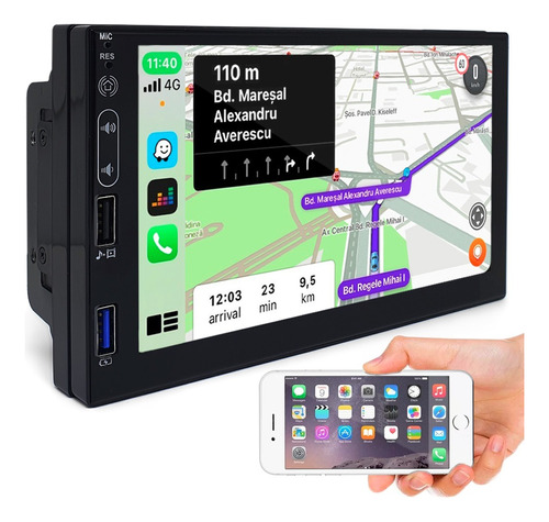 Central Multimídia I30 2014 Android Gps Usb Touch 2gb Ram