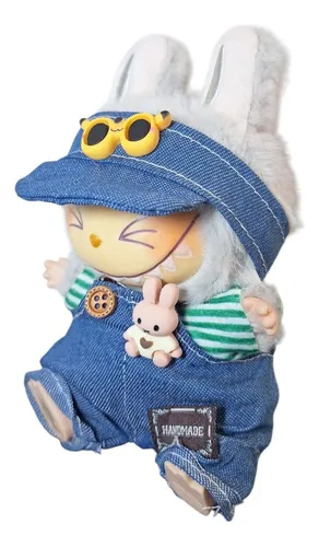 Ropa Accesorios Peluche Conjunto 3 Piezas Labubu The Monster