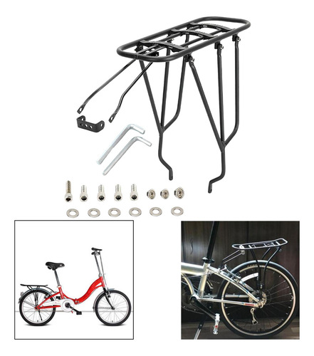 Soporte De Carga Resistente Para Bicicletas Para 26 Pulgadas