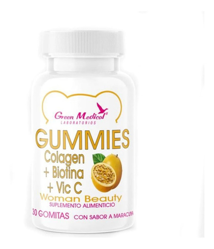 Gomitas De Colágeno + Biotina + Vit C (30 Gummies) Agronewen