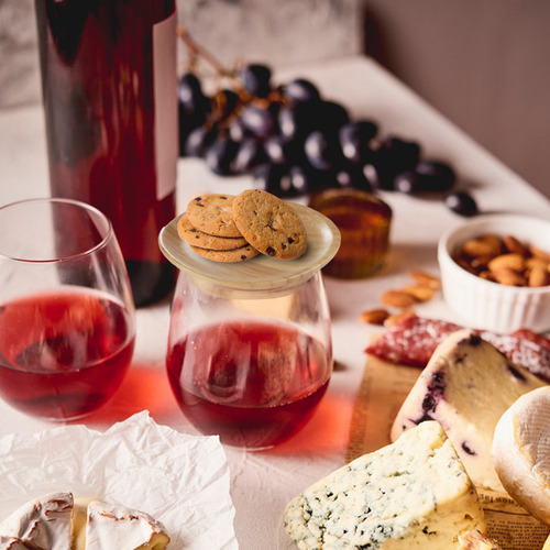 Tablero Para Decoración De Charcutería Para Copa De Vino