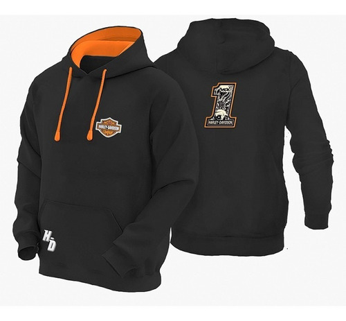 Busos Hoodies Con Capota Moteros Harley-davidson