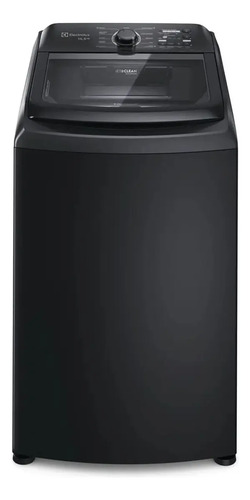 Máquina de Lavar Electrolux 14.5kg Preta Efficient Cesto Inox Jet&Clean e Filtro Fiapos LEP15