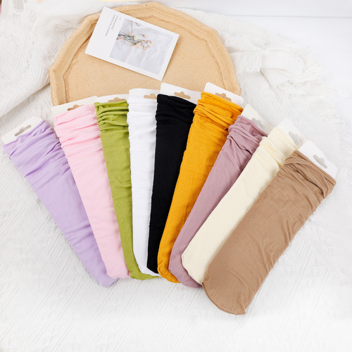 10 Pares De Calcetines Holgados De Algodón Para Mujer, De Pu