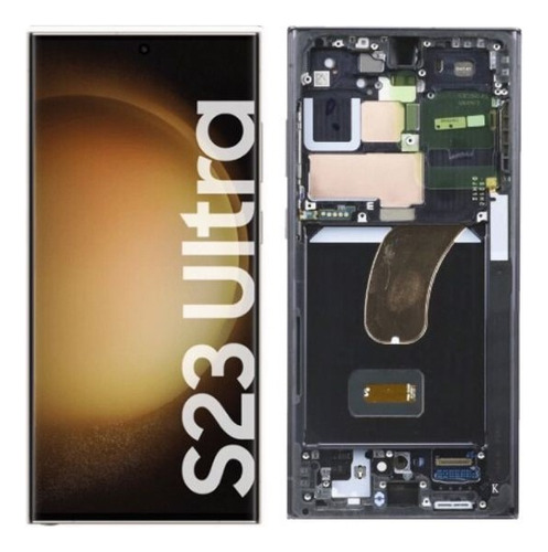 Cambio De Pantalla Modulo Samsung S23 Ultra S918 100% Origin