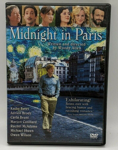 Midnight In Paris (dvd, 201, Pg-13, Comedy) *please Read Ccq