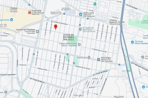 Bodega En Iztapalapa En Calle 23 De Julio 1859 #1767, Colonia Leyes De Reforma/ (tm27-ru /23)