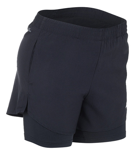 Short Con Calza adidas M4t Minimal Mujer Negra Solo Deportes