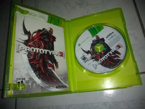 Xbox 360 Live Video Juego Prototype 2 Original Fisico (Usado)