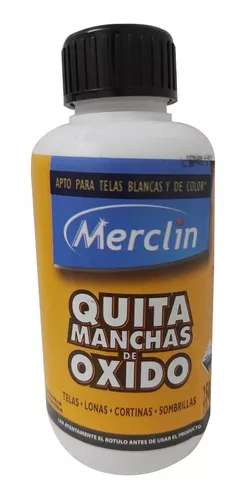 Ejecutable Sentido táctil dorado Merclin Quita Manchas De Oxido 250 Ml. | MercadoLibre