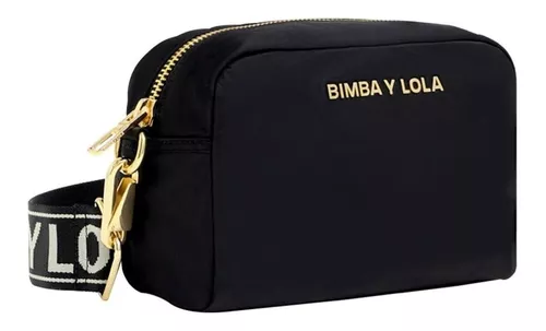 Bolso Bimba Y Lola Bandolera S Nylon Negro Chica