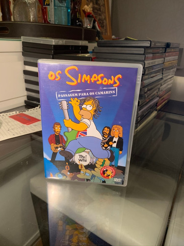 Dvd Os Simpsons - Passagem Para Os Camarins