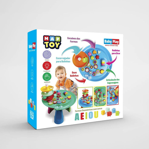 Baby Play Mesa Divertida Infantil Maptoy