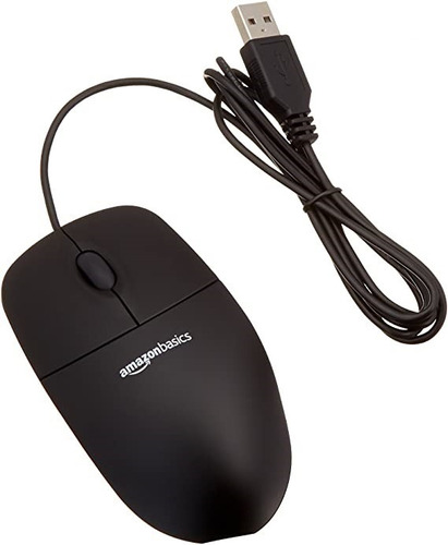 Mouse Usb Optico Amazon Basics