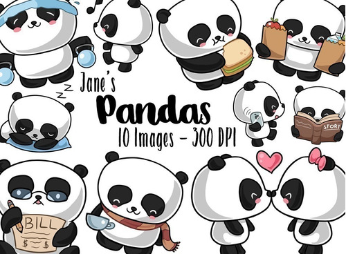 Cliparts Imagenes Png Pandas Panditas Jk41