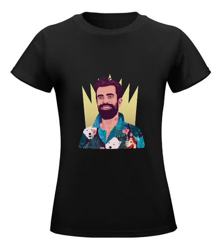 Playera De George Survivor Para Mujer Top De Verano Camis