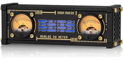 Vúmetro Analógico Doble Retro Indicador De Nivel De S...