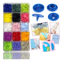 Comprar Broches A Presión 10mm T3 Mercería Snaps Plástico Para Ropa