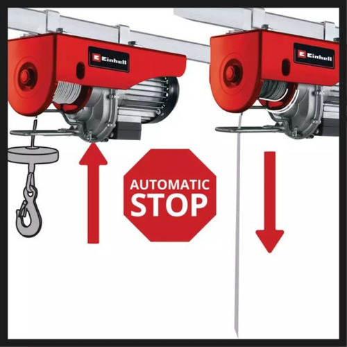Malacate Aparejo Eléctrico 250-500kg 1000w Tc-eh500 Einhell