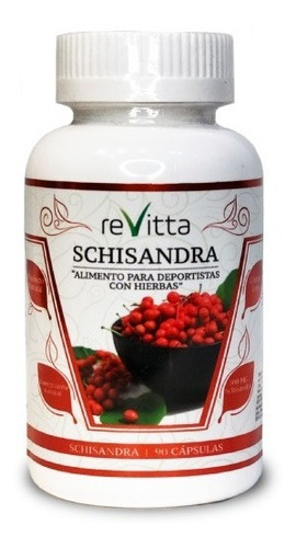 Imagen 1 de 3 de Schisandra Antioxidante Y Energizante 90 Cáps 90 Servicios