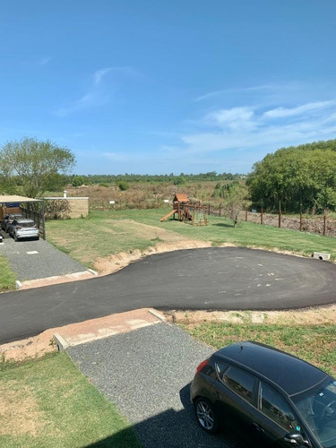 Imagen 16 de 16 de Casa A Estrenar En Barrio Privado. 3 Dorm + Escritorio. Fondo Con Vista Al Lago, Piscina Y Parrillero