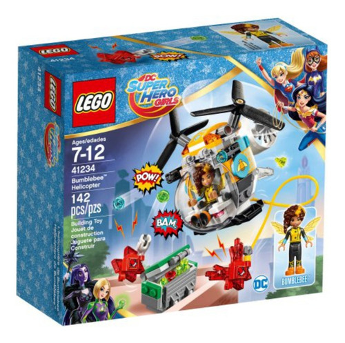 Lego 41234 Super Hero Girls Helicoptero Bumblebee Mundomania