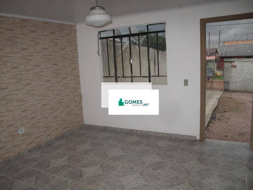 Casa Com 2 Dormitórios Para Alugar, 65 M² Por R$ 750,00/mês - Tatuquara - Curitiba/pr - Ca0005