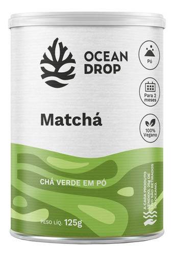 Matcha Em Pó (125g) Ocean Drop