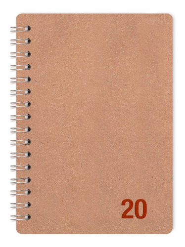 Agenda 2020 A5 Diaria Madison Button