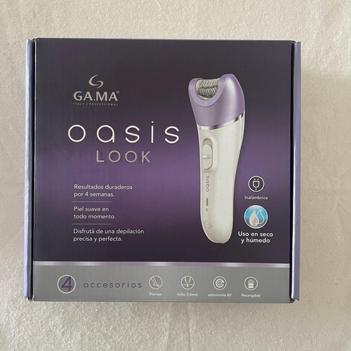 Ga.ma Italy Oasis Look Usada Impecable Inalámbrica Con Luz Violeta (Usado)