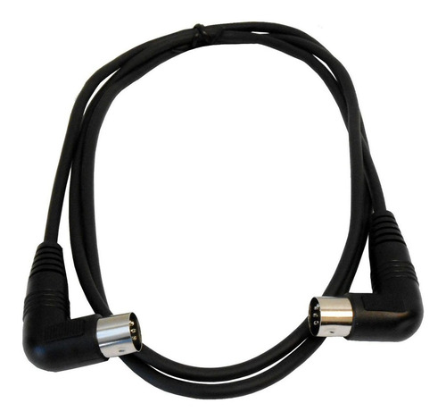 Audio2000 S S2051 Cable Midi Con Conectores En Ngulo Recto