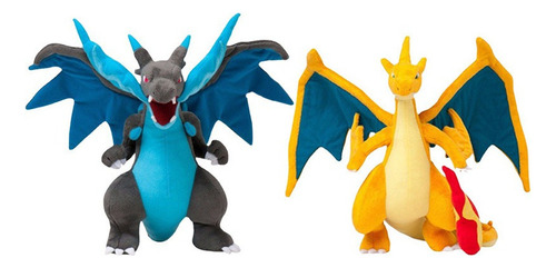 2pcs Mega Charizard X Y Peluche Muñeca Niños Navidad Regalo