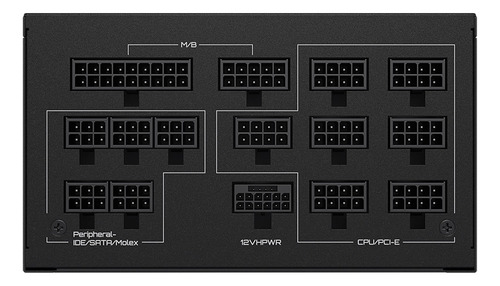 Fuente De Alimentación Gigabyte Gp-ud1300gm Pg5 1300w 80 Plu