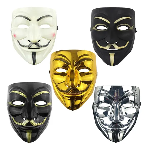 Disfraz De Hacker: 5 Mascaras En V Para Halloween