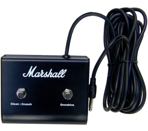 Pedal Guitarra Footswitch Clean Crunch Overdrive Marshall
