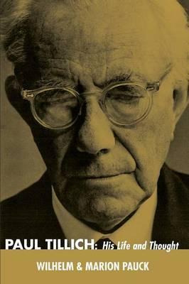 Libro Paul Tillich - Wilhelm Pauck