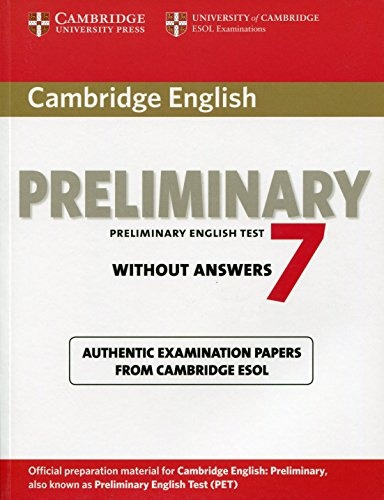 Cambridge English Pet 7 Book