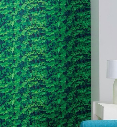 Muro Verde Adherible Muro Verde, Vinil Hojas Verde