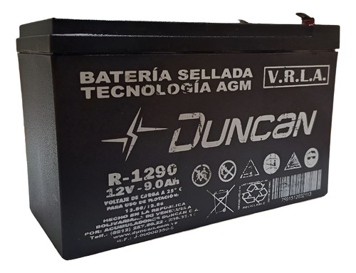 Bateria Especial Para Ups Apc Duncan Cdp Spidertec Marsriva